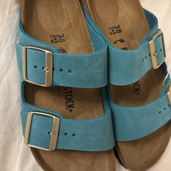 Brand New Birkenstock Turquoise 38 - Picture 4 of 8